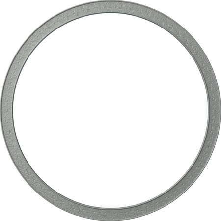 Ekena Millwork 44 1/2-in. OD x 39 1/4-in. ID x 2 3/4-in. W x 5/8-in. P Bedford Ceiling Ring Kit CRK44BE